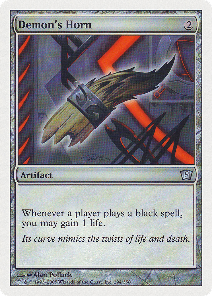 Demon's Horn (9ED-294) - 9th Edition