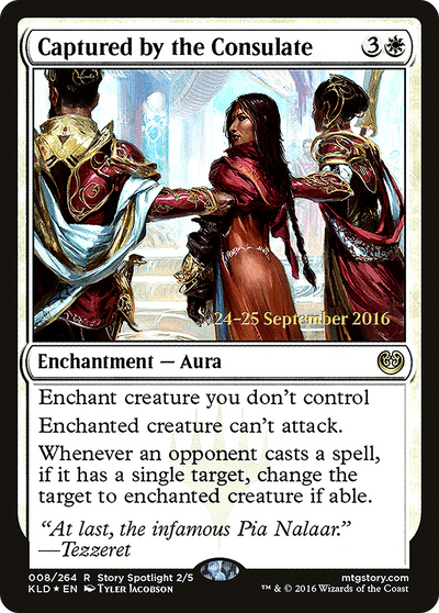 Captured by the Consulate (PRE-008) - Kaladesh Promos Foil