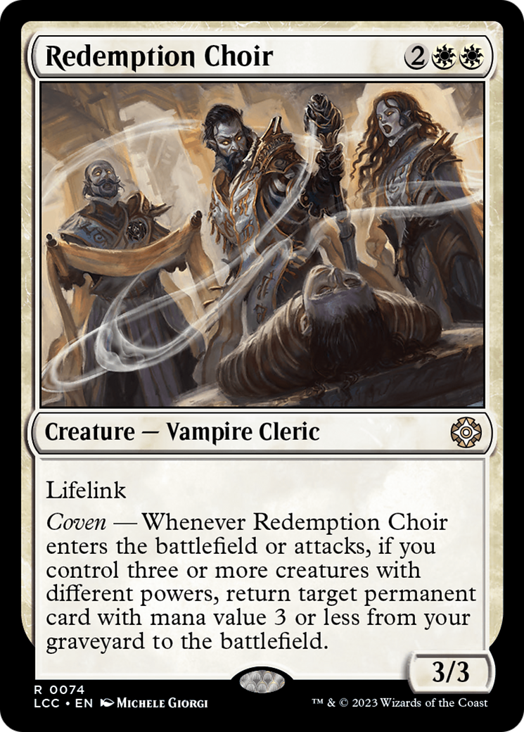 Redemption Choir (LCC-074) - The Lost Caverns of Ixalan Commander