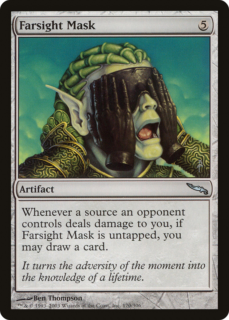 Farsight Mask (MRD-170) - Mirrodin Foil