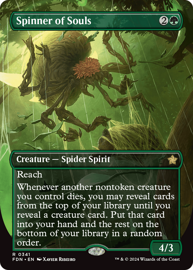 Spinner of Souls (Borderless) (FDN-341) - Foundations (Borderless)