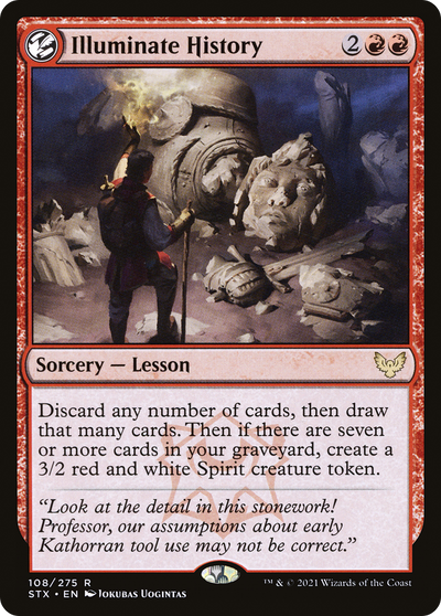 Illuminate History (STX-108) - Strixhaven: School of Mages: (lesson) Foil