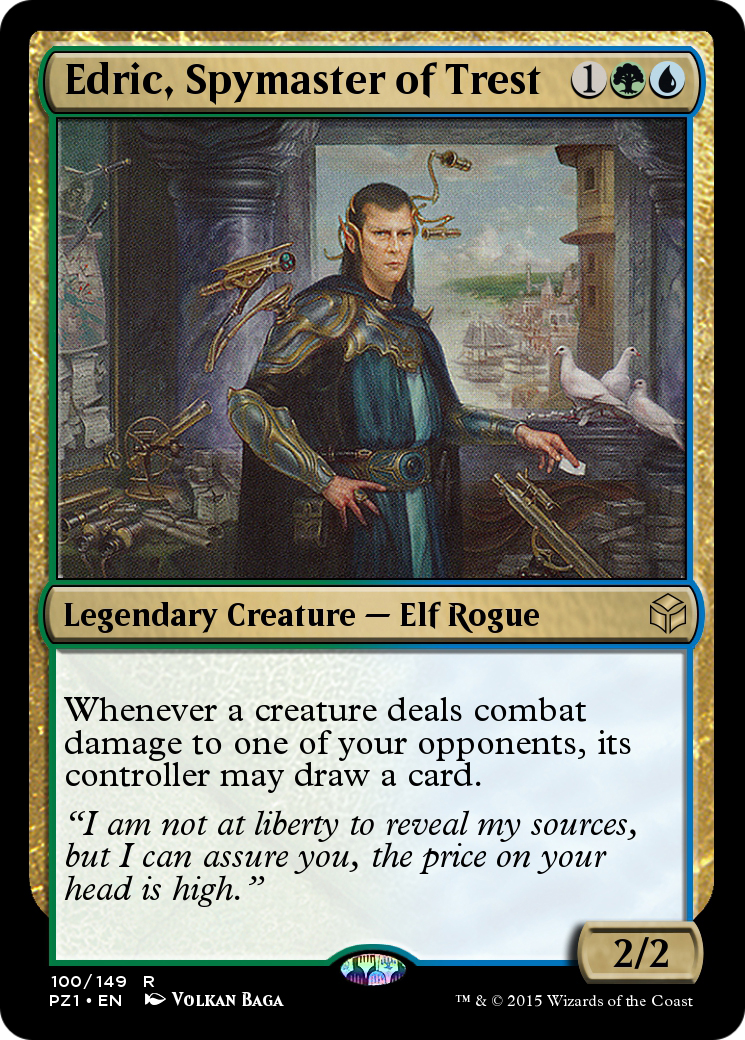 Edric, Spymaster of Trest (PZ1-100) - Legendary Cube Prize Pack