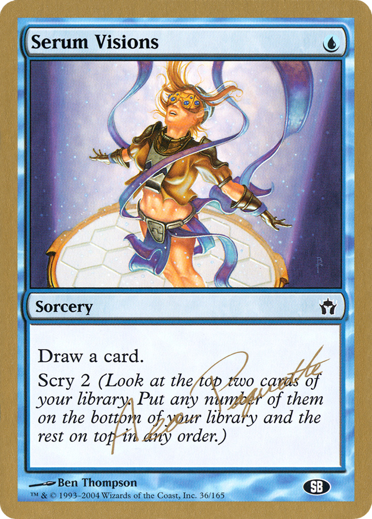 Serum Visions - 2004 Aeo Paquette (5DN) (SB) (WCD-) - World Championship Decks 2004