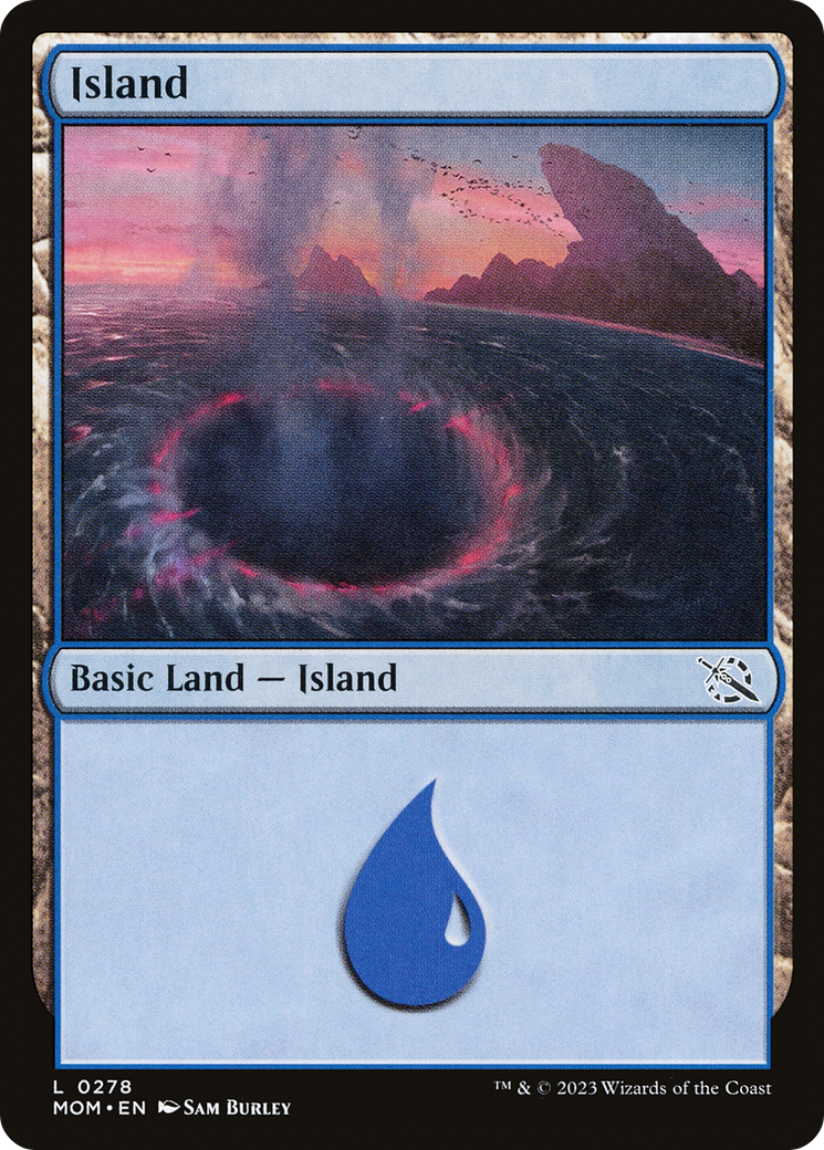Island (0278) (MOM-278) - March of the Machine Foil