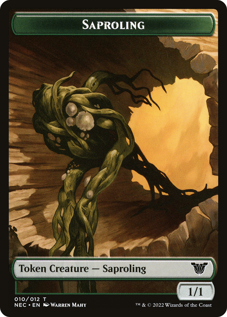 Saproling (TNEC-010) - Neon Dynasty Commander Tokens