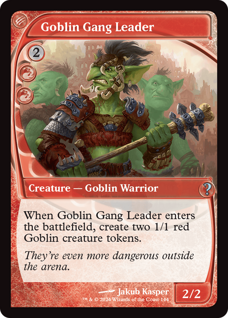 Goblin Gang Leader (Future Sight) (MB2-144) - Mystery Booster 2