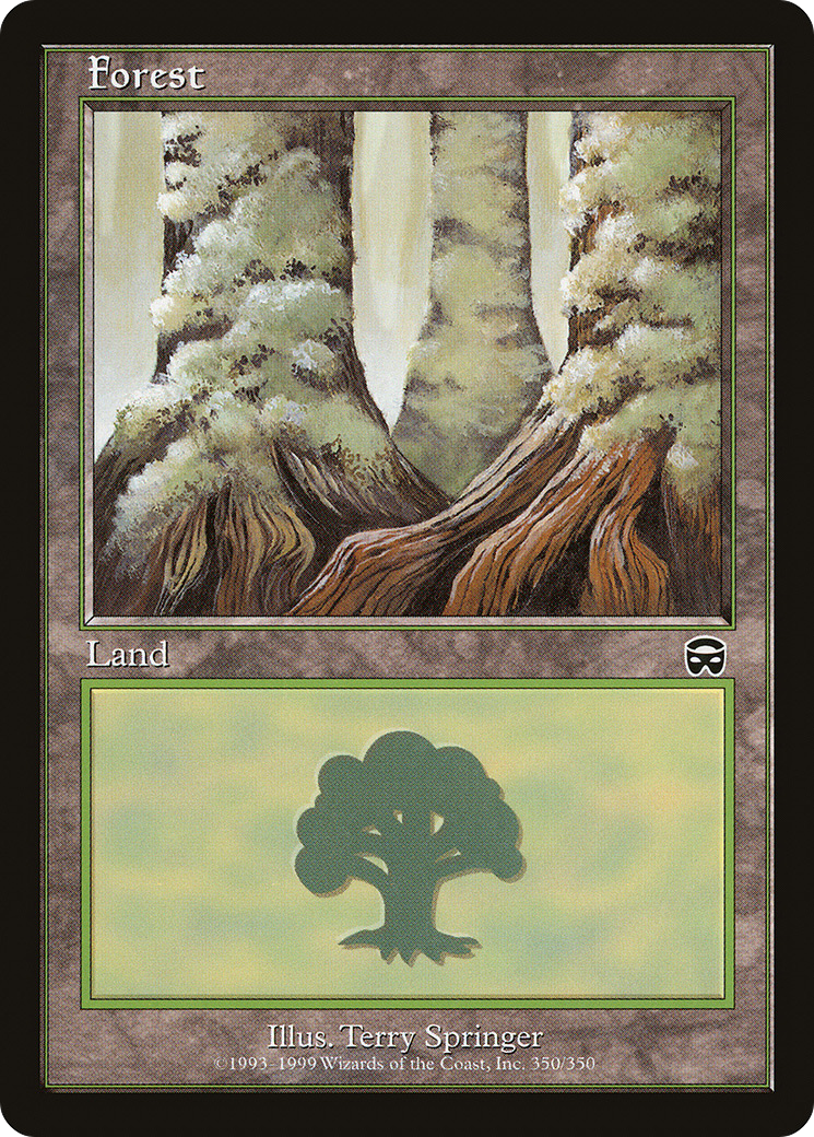 Forest (350) (MMQ-350) - Mercadian Masques Foil