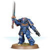 Space Marines: Lieutenant with Power Sword