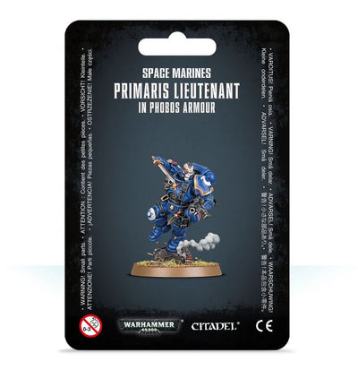 Space Marines: Lieutenant in Reiver Armour