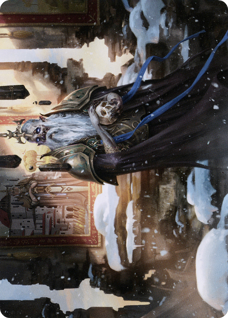 Narfi, Betrayer King // Narfi, Betrayer King (ASKHM-062) - Art Series: Kaldheim (Borderless) Foil