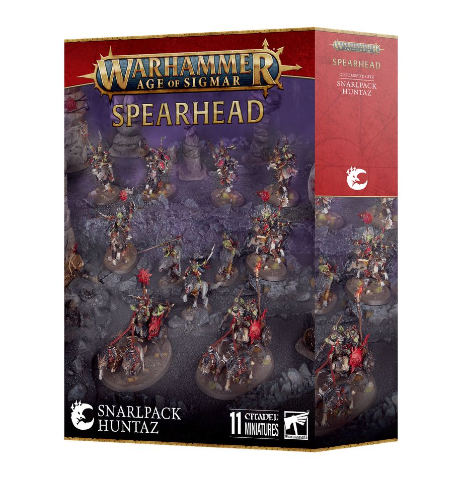 Spearhead: Gloomspite Gitz - Snarlpack Huntaz