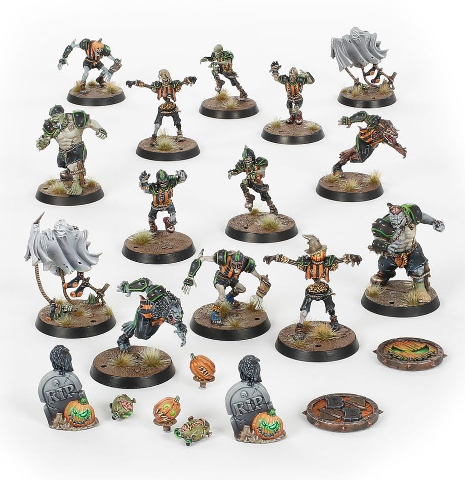 Necromantic Horror Blood Bowl Team: The Wolfenburg Crypt-stealers