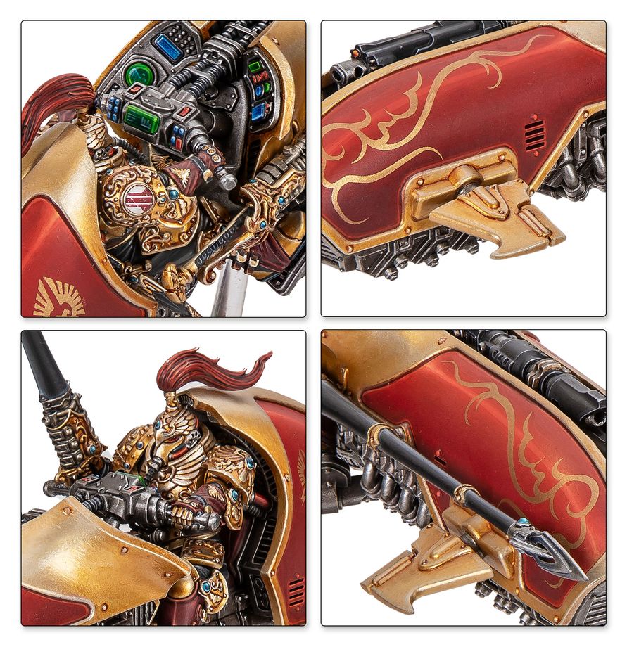 Adeptus Custodes: Gyrfalcon Jetbike Sodality (Damaged Box)