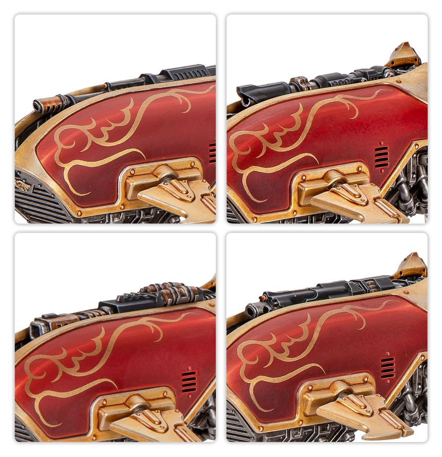 Adeptus Custodes: Gyrfalcon Jetbike Sodality (Damaged Box)