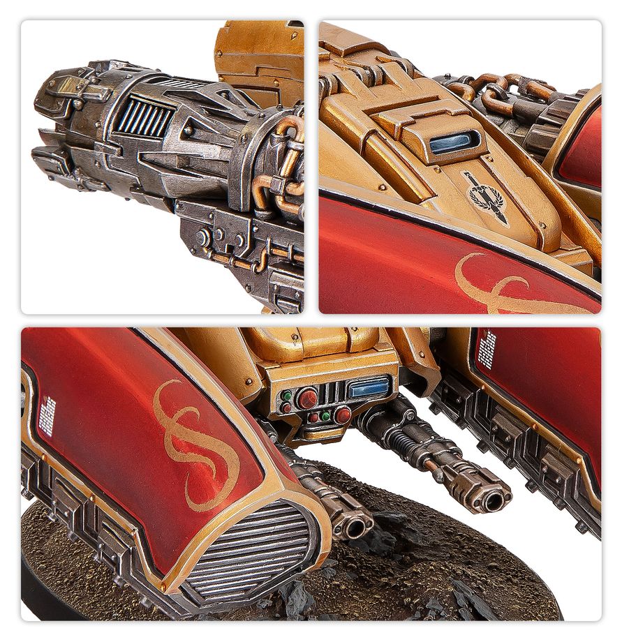 Adeptus Custodes: Pallas Grav-Attack (Damaged Box)