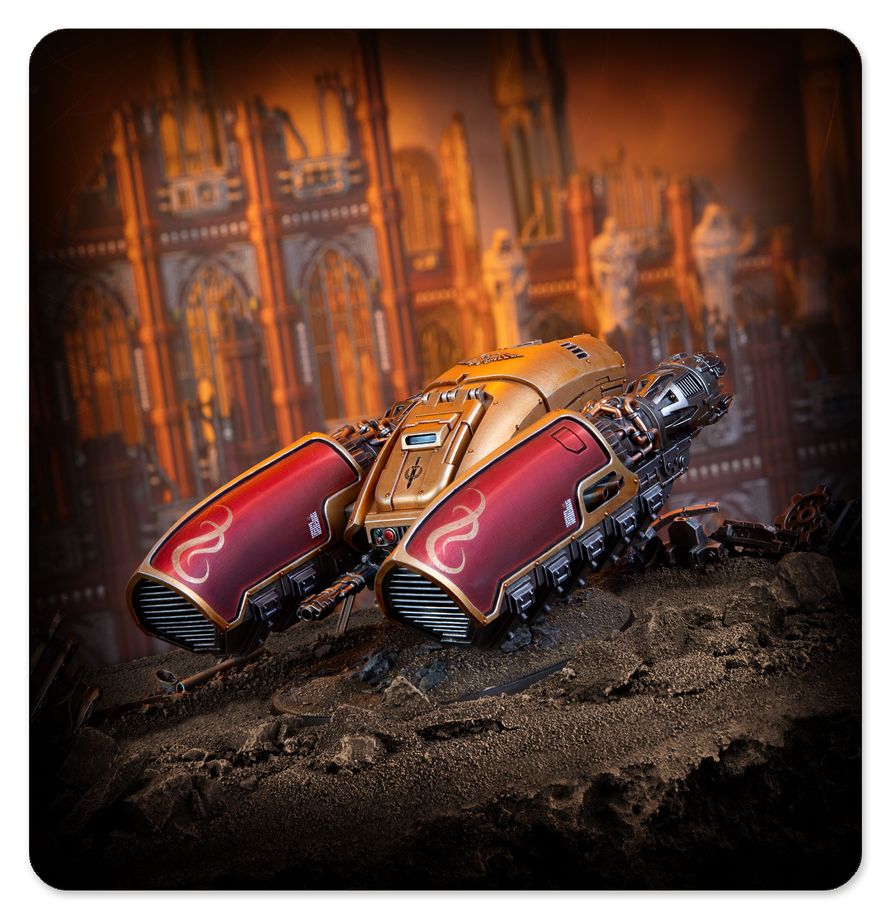 Adeptus Custodes: Pallas Grav-Attack (Damaged Box)