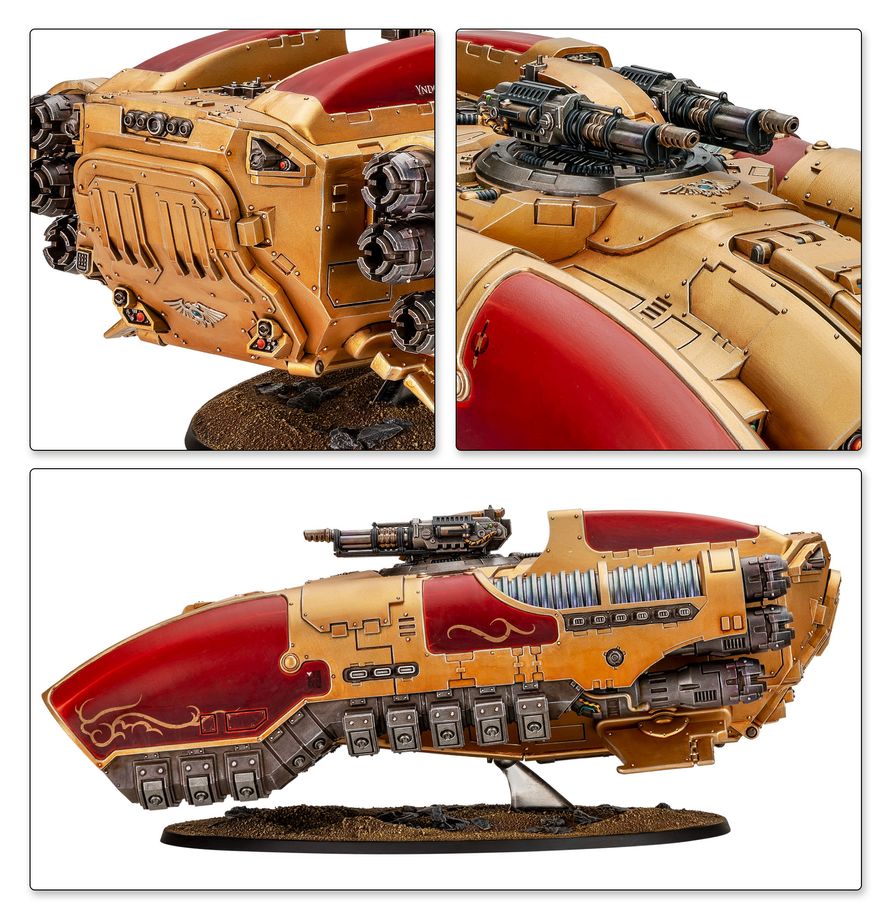 Adeptus Custodes: Coronus Grav-carrier