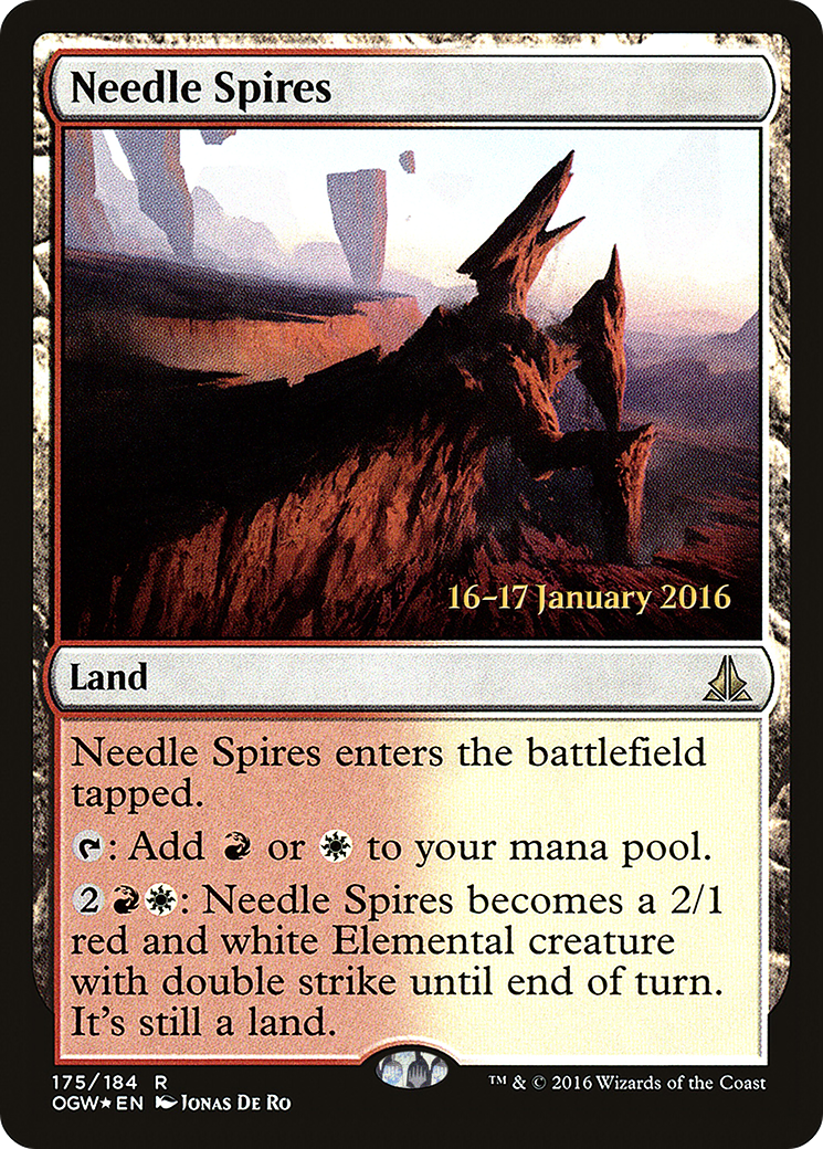 Needle Spires (PRE-175) - Oath of the Gatewatch Promos Foil