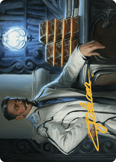 Baron Bertram Graywater // Baron Bertram Graywater (AOTJ-019) - Outlaws of Thunder Junction Art Series (Borderless) Foil