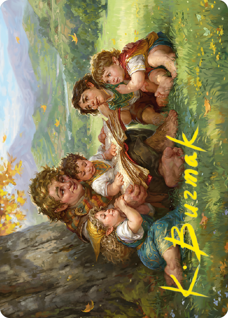 Samwise Gamgee // Samwise Gamgee (ALTR-019) - Tales of Middle-earth Art Series (Borderless)
