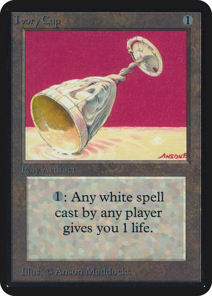 Ivory Cup (LEA-) - Limited Edition Alpha