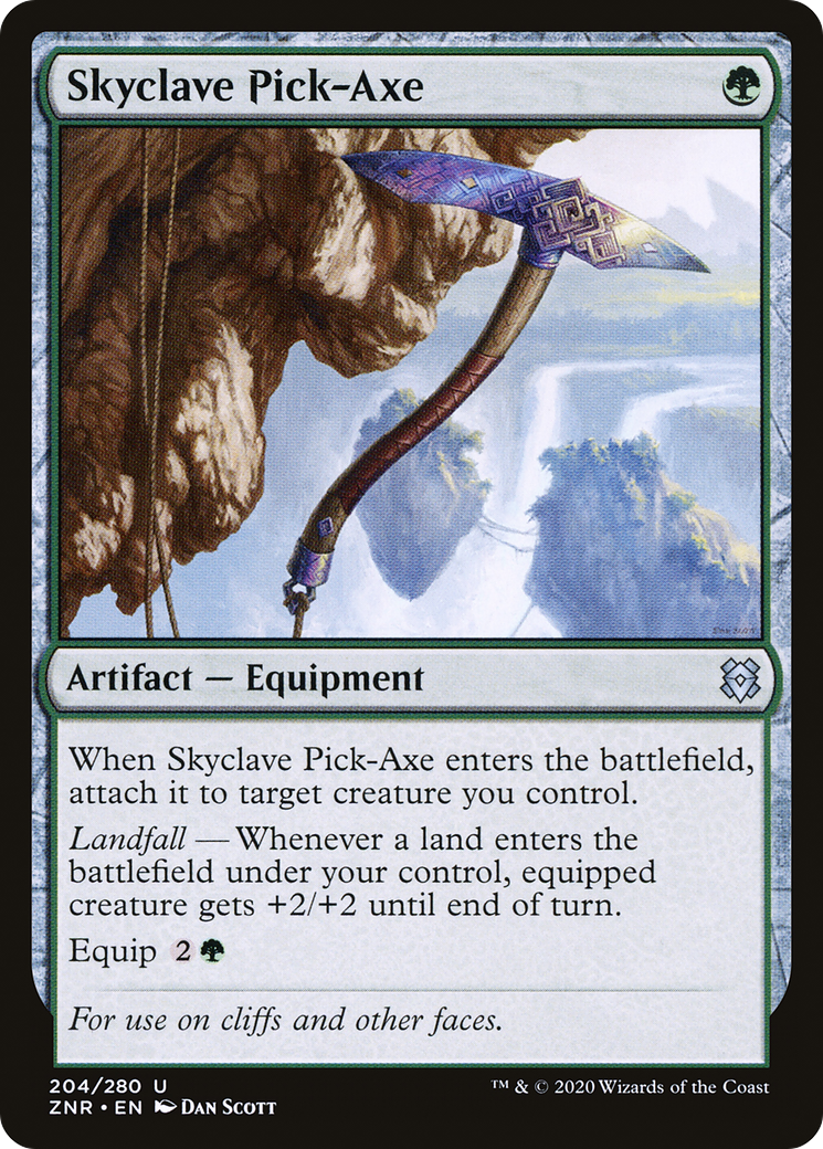 Skyclave Pick-Axe (ZNR-204) - Zendikar Rising Foil