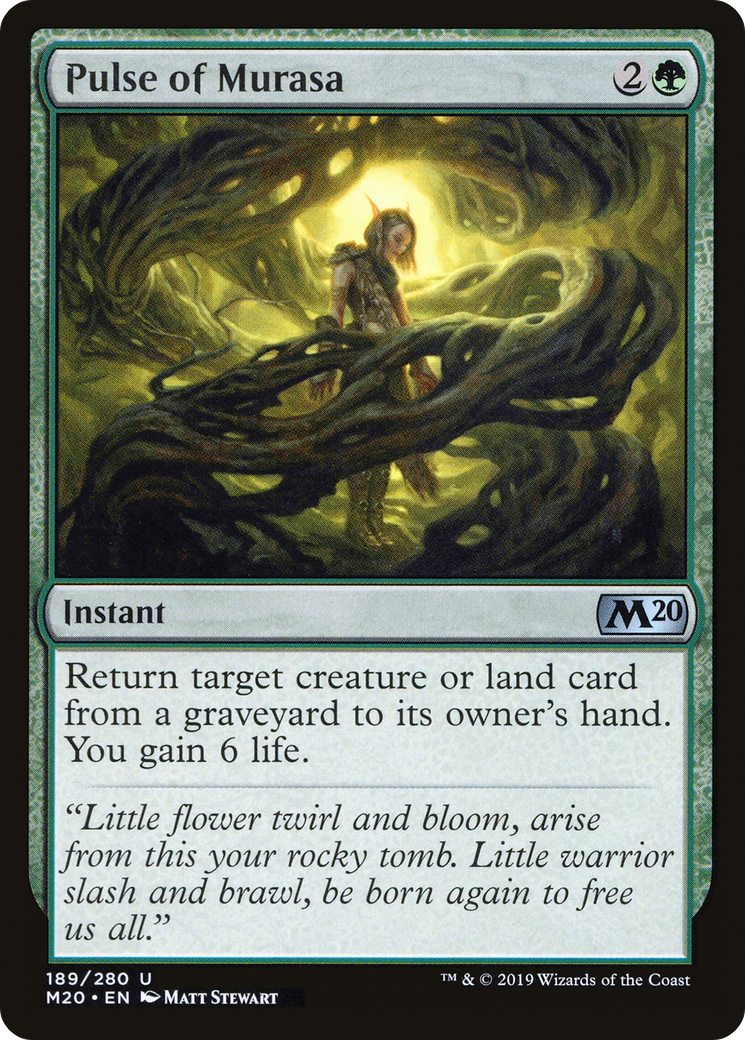 Pulse of Murasa (M20-189) - Core Set 2020 Foil