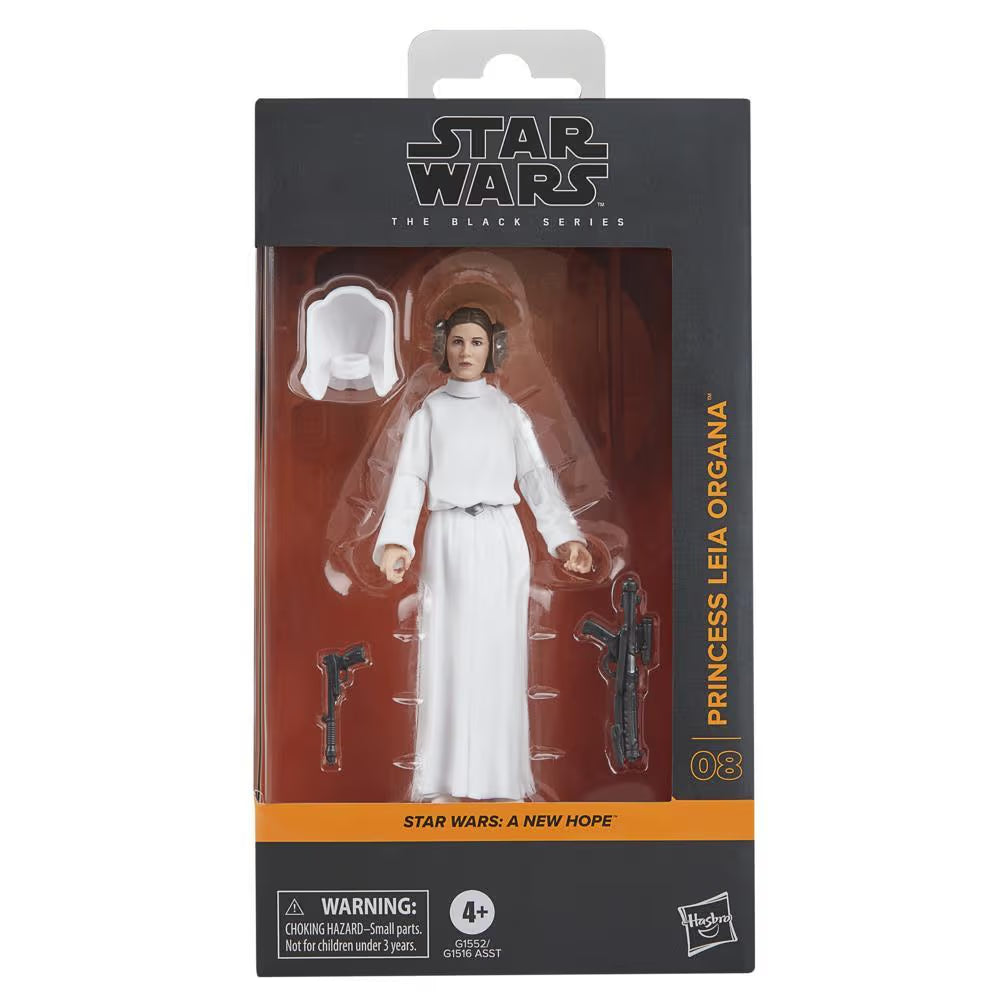 Star Wars - The Black Series: Princess Leia Organa Collectible Action Figure (A New Hope)