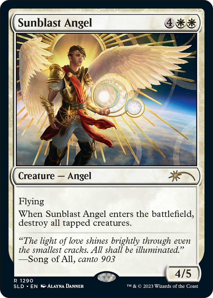 Sunblast Angel (SLD-1290) - Secret Lair Drop Foil