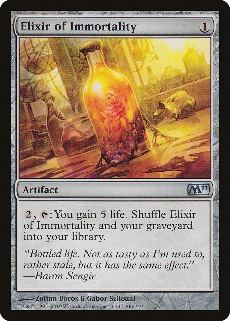 Elixir of Immortality (M11-206) - Magic 2011 Foil