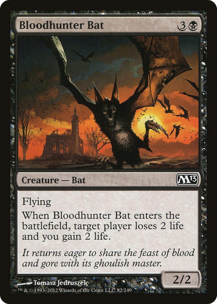 Bloodhunter Bat (M13-082) - Magic 2013