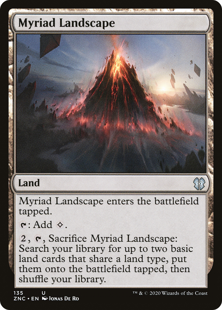 Myriad Landscape (ZNC-135) - Zendikar Rising Commander