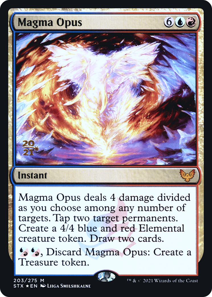 Magma Opus (PRE-203) - Strixhaven: School of Mages Promos Foil