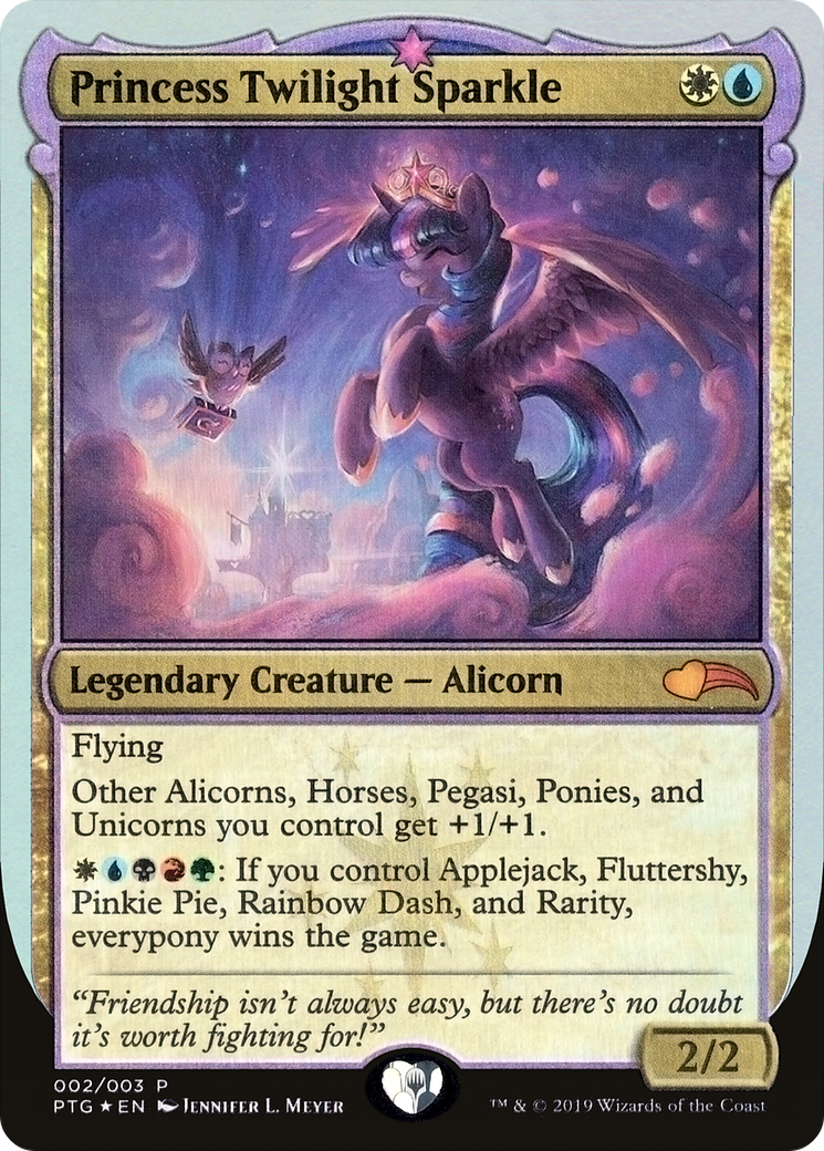 Princess Twilight Sparkle (PTG-002) - Ponies: The Galloping Foil