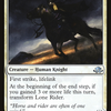 Lone Rider (EMN-033) - Eldritch Moon: (mooneldrazidfc) Foil