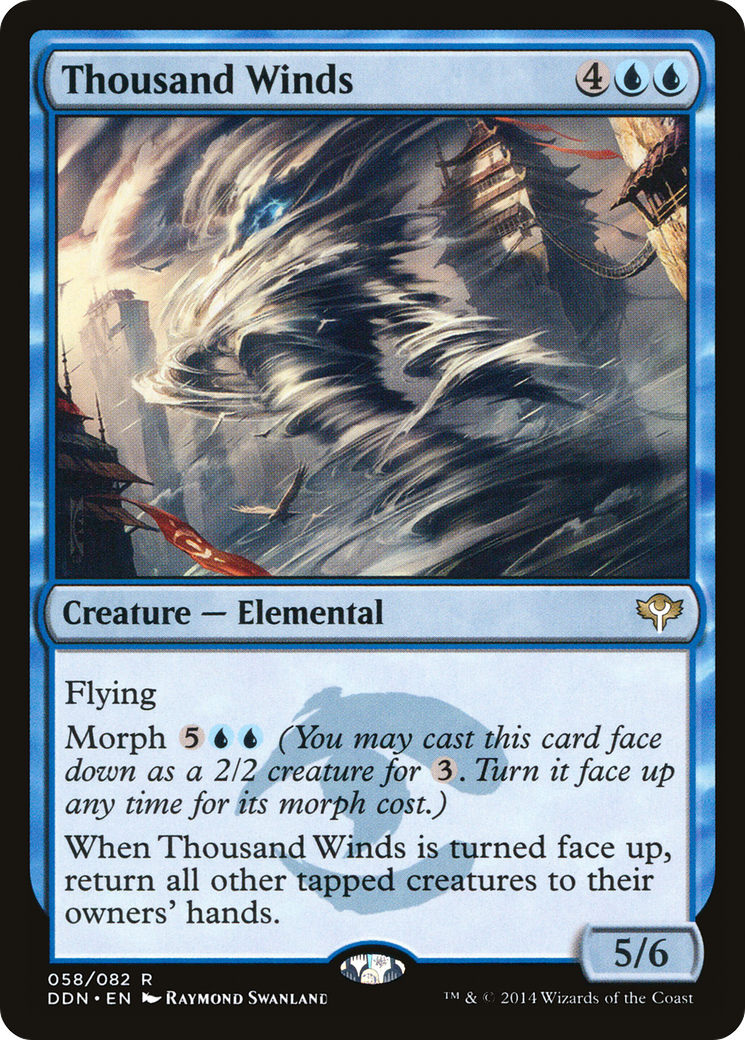 Thousand Winds (DDN-058) - Duel Decks: Speed vs. Cunning