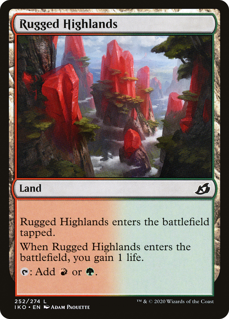 Rugged Highlands (IKO-252) - Ikoria: Lair of Behemoths