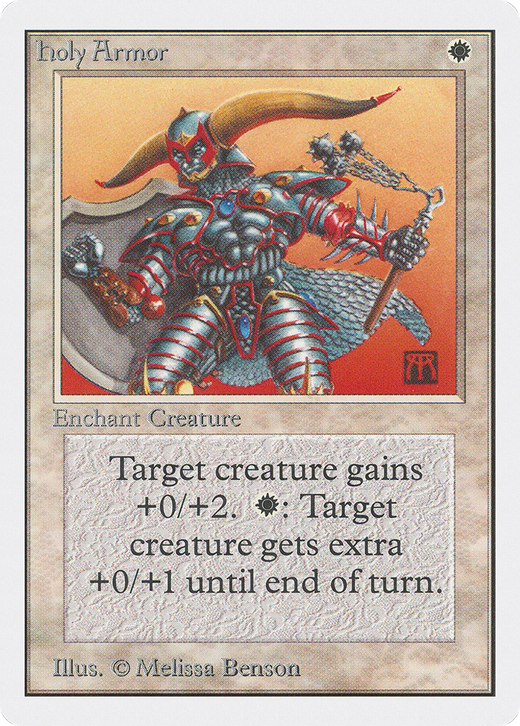 Holy Armor (2ED-) - Unlimited Edition