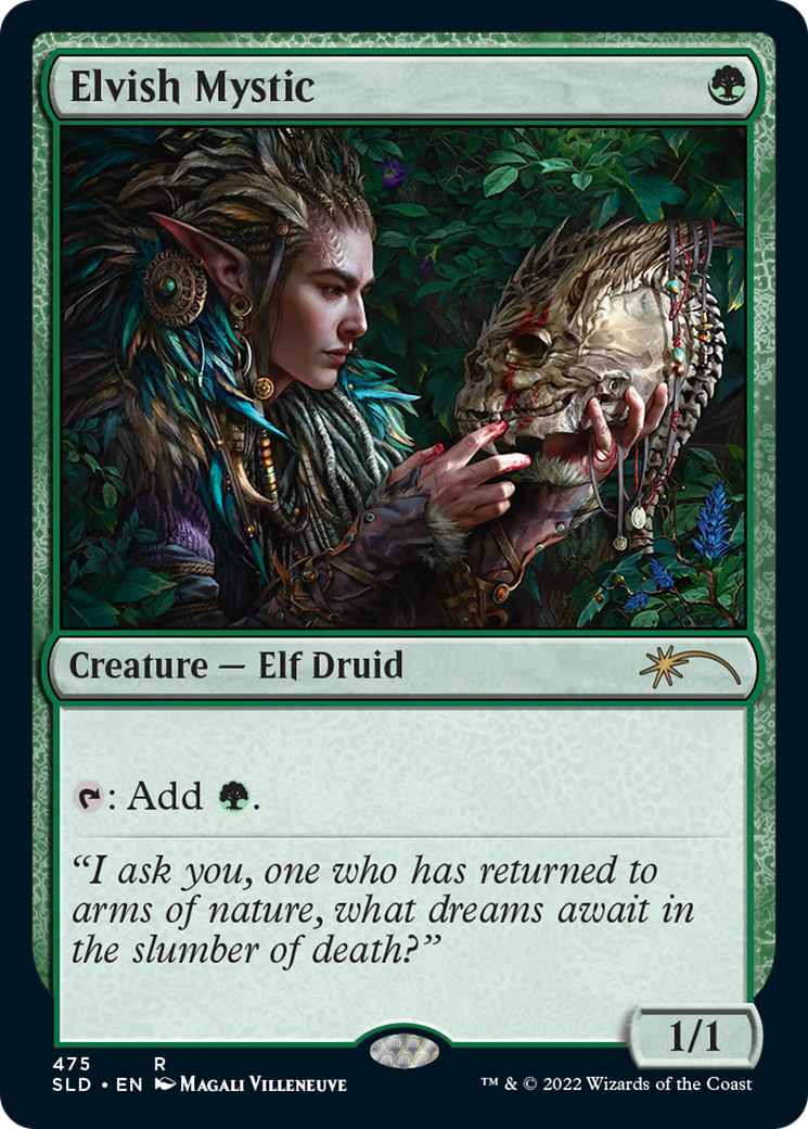 Elvish Mystic (475) (SLD-475) - Secret Lair Drop