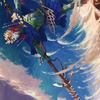 Tazeem Roilmage // Tazeem Roilmage (AZNR-051) - Zendikar Rising Art Series (Borderless) Foil