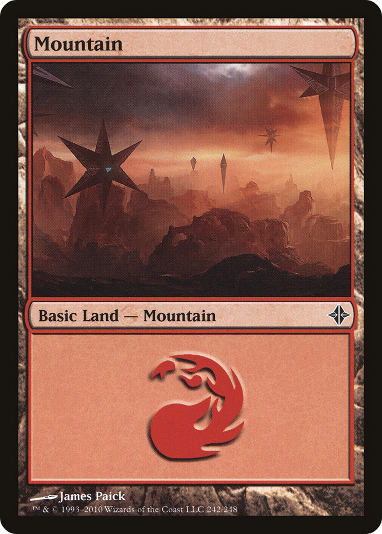 Mountain (242) (ROE-242) - Rise of the Eldrazi