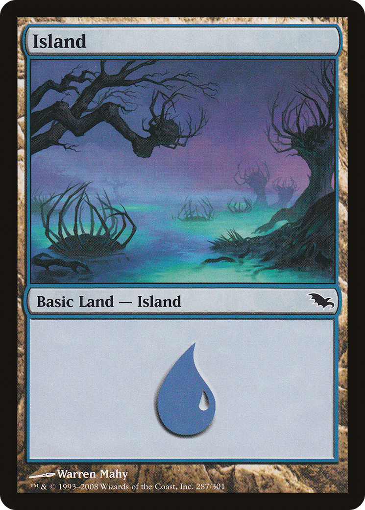 Island (287) (SHM-287) - Shadowmoor