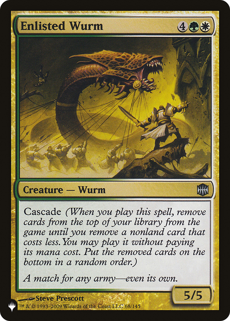 Enlisted Wurm (LIST-ARB-68) - The List