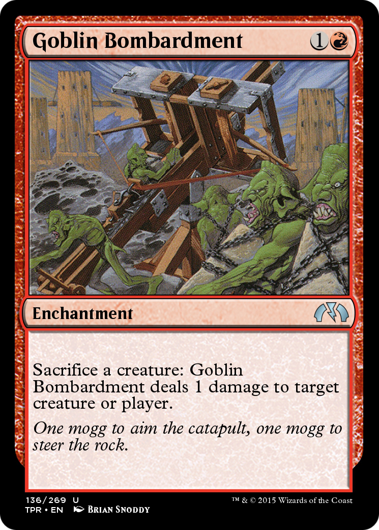 Goblin Bombardment (TPR-136) - Tempest Remastered