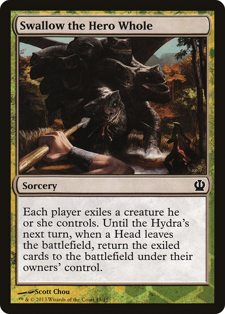 Swallow the Hero Whole (HERO-) - Face the Hydra