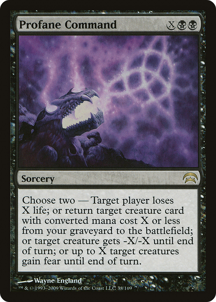 Profane Command (HOP-038) - Planechase