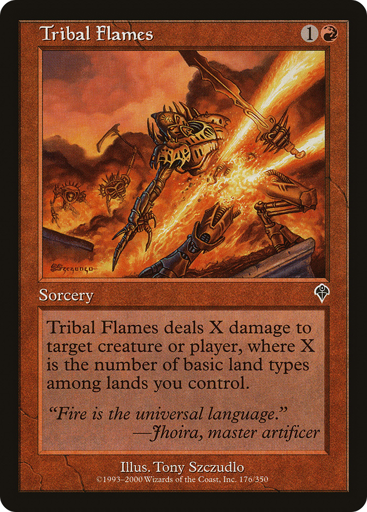 Tribal Flames (INV-176) - Invasion