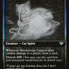 Mischievous Catgeist (DBL-336) - Innistrad: Double Feature: (Double Faced Transform) Foil