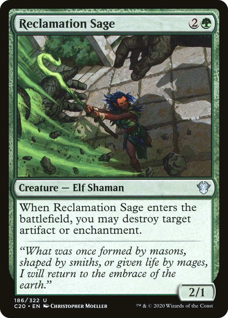 Reclamation Sage (C20-186) - Commander 2020